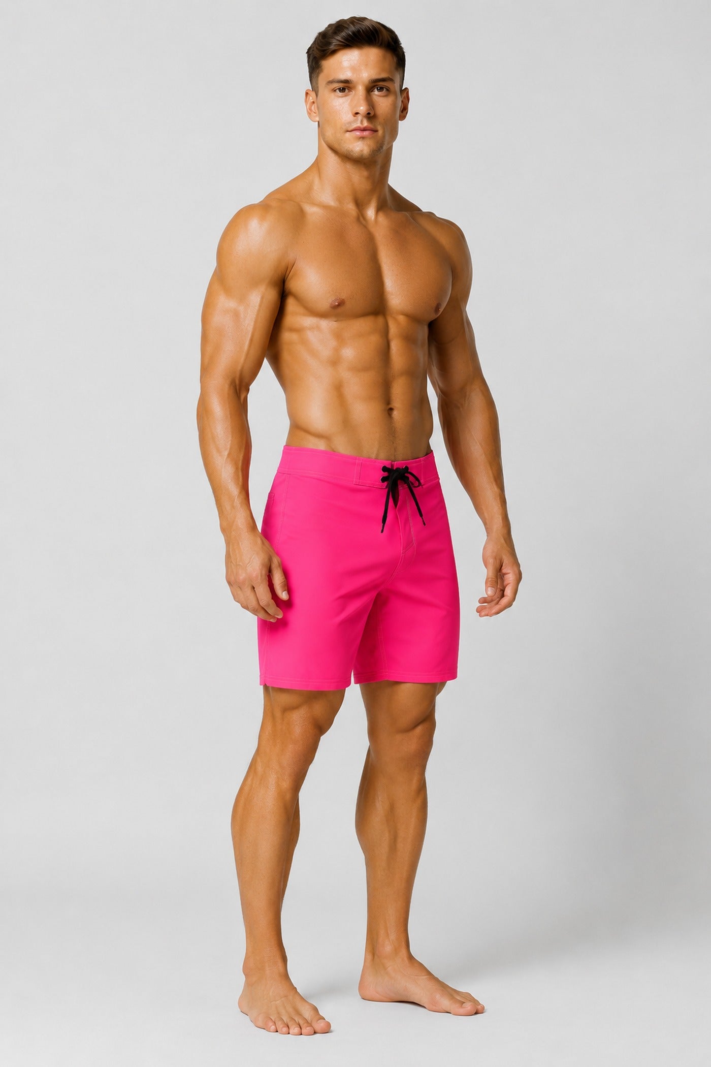 Classic Stripe – IFBB Physique Competition Board Shorts